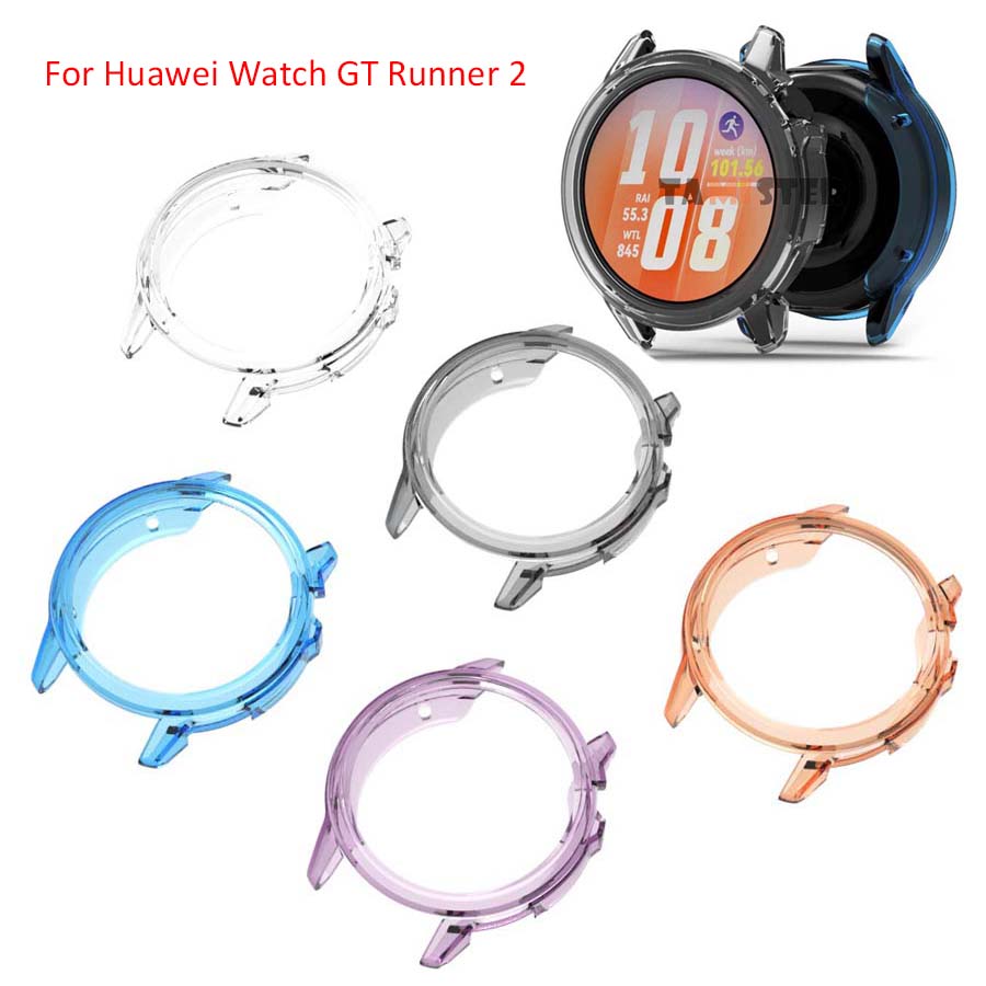 Runners Gear - สำหรับหัวเว่ยวอทช์ จีที รันเนอร์ 2 ฝาครอบเคส TPU