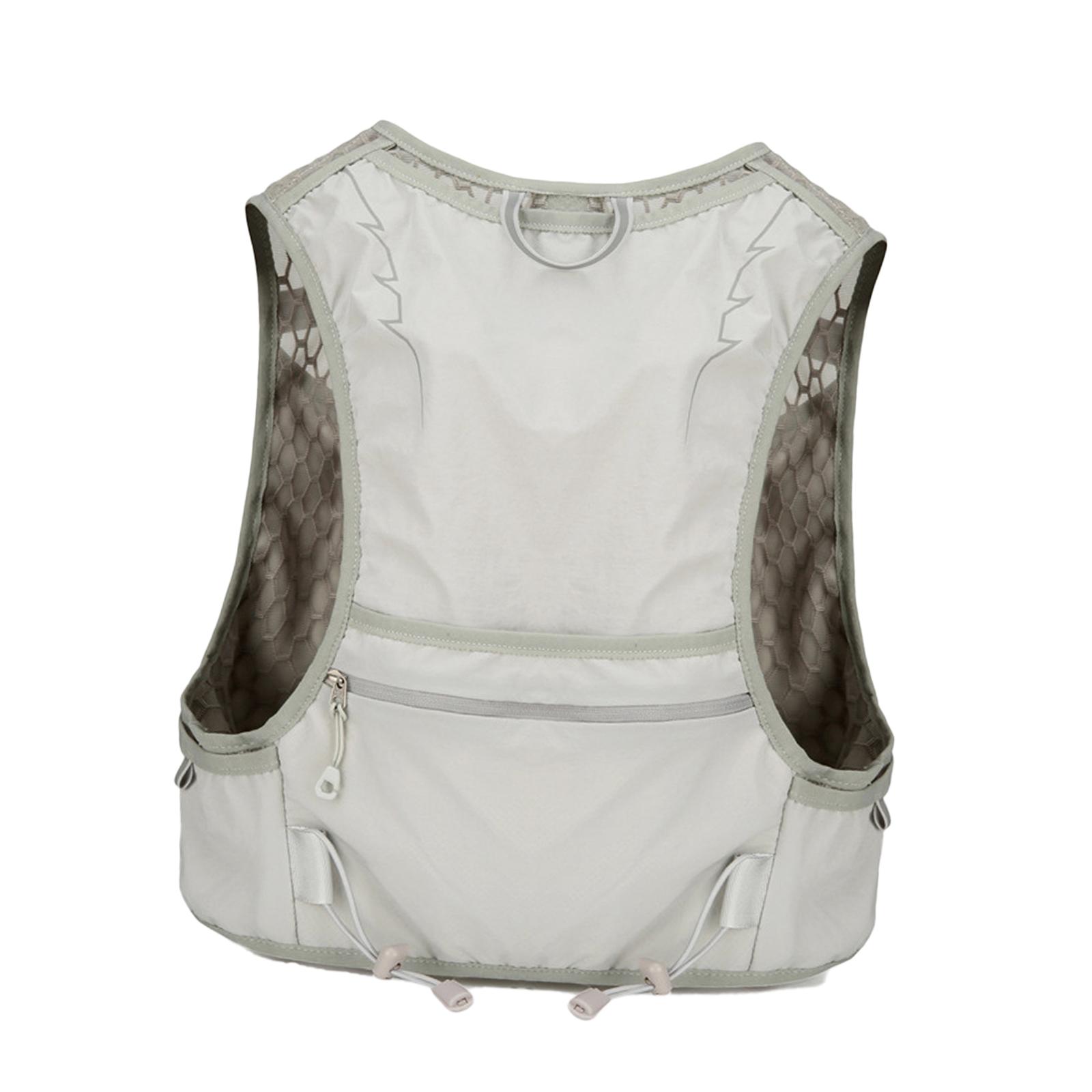 Running Gear Bag For Men - เสื้อกั๊กใส่น้ำพร้อมกระเป๋าหลายช่อง อุปกรณ์วิ่ง กระเป๋ากีฬากลางแจ้ง กระเป๋าใส่น้ำสำหรับปั่นจักรยาน เดินป่า วิ่งมาราธอน