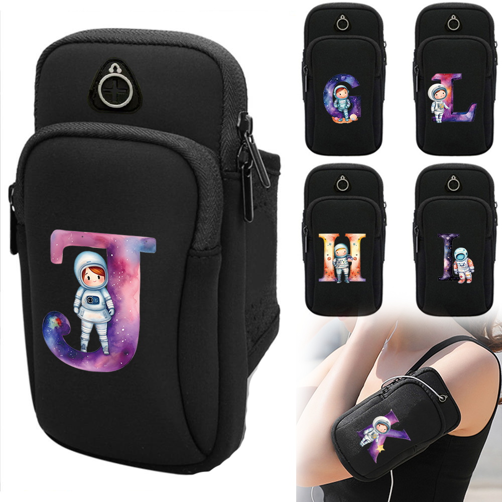 Running Gear Design - วิ่งโทรศัพท์มือถือกระเป๋าแขนฟิตเนสเกียร์แจ็คหูฟังออกแบบกีฬากลางแจ้งคลัทช์กระเป๋า Apple ARM BAG ผู้ชายผู้หญิง