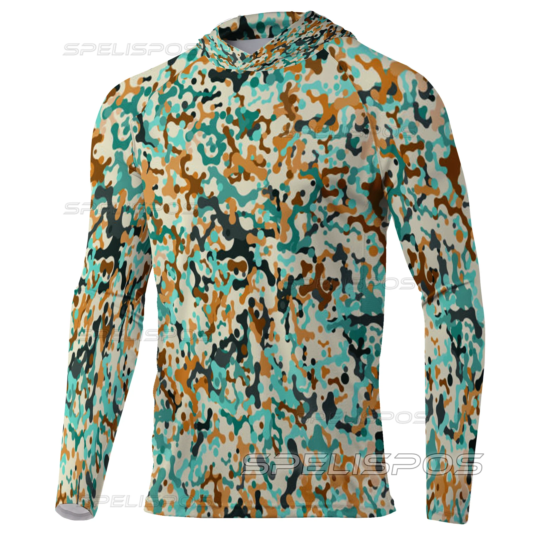 Running Gear Outdoor - เสื้อตกปลา UPF 50 + ป้องกันรังสียูวีหมวกปลาทะเลเรือยอชท์ชุดชายหาดเสื้อผ้ากีฬากลางแจ้งเสื้อท่อนบนสวมหมวกสำหรับใส่วิ่ง