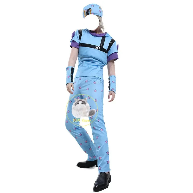 Head Gear Running - ชุดคอสเพลย์จอห์นนี่ โจสเตอร์ จากอนิเมะ JoJo's Bizarre Adventure