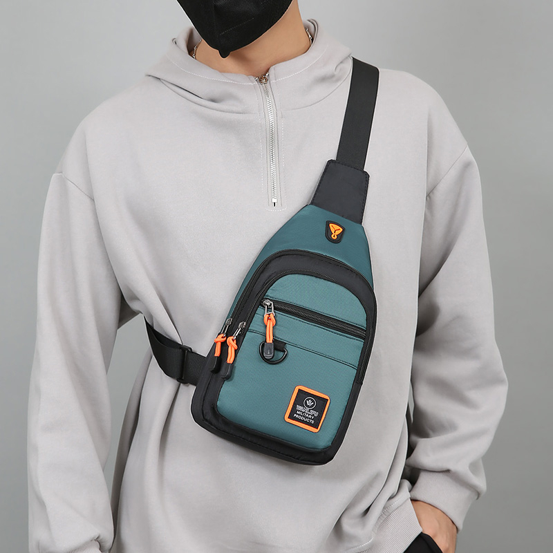 Running Gear Holder - Casual Men กระเป๋าไนลอนกระเป๋าสะพายขนาดเล็กวิ่งขี่จักรยานเข็มขัดสลิงกระเป๋ากีฬากลางแจ้งกระเป๋าสะพายข้างกระเป๋าเดินทางกระเป๋าโทรศัพท์