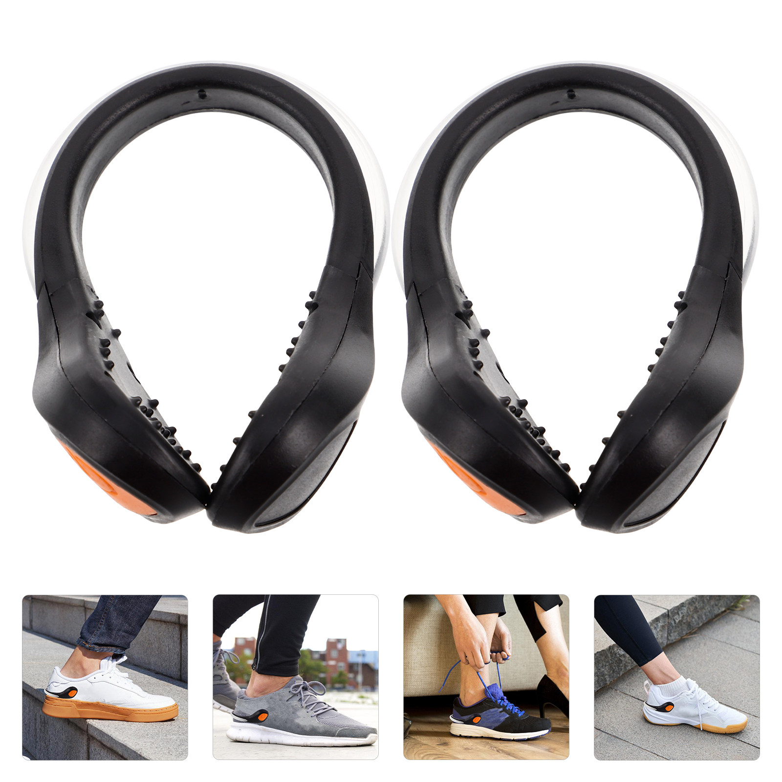 Runners Gear - ไฟ LED ติดรองเท้า 2 ชิ้น อุปกรณ์วิ่งกลางคืน