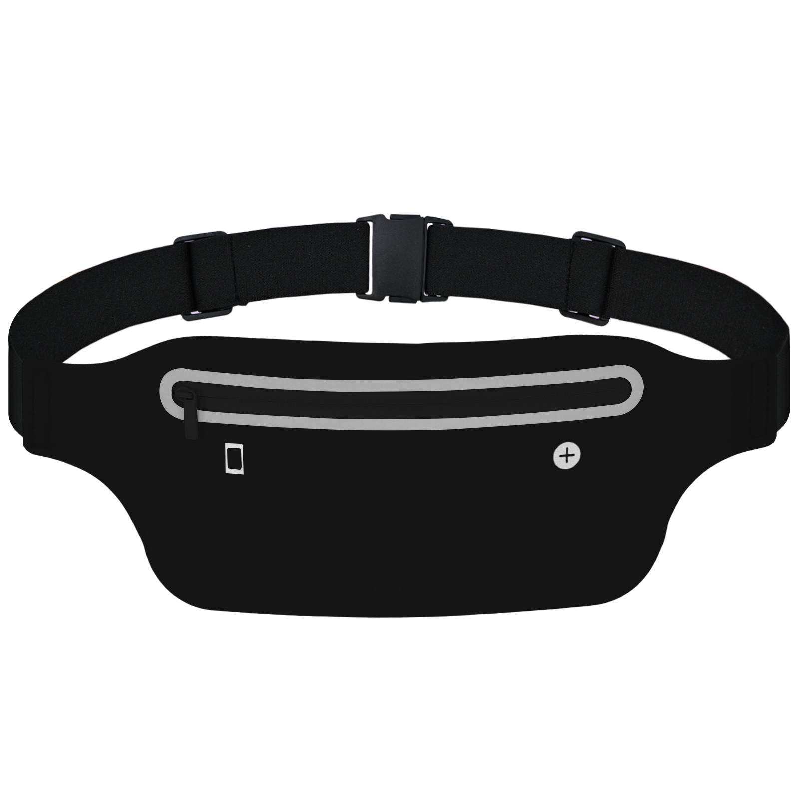 Running Gear Holder - กระเป๋าคาดเอววิ่งออกกำลังกาย กันน้ำ สำหรับผู้หญิงและผู้ชาย ใส่โทรศัพท์ได้ เหมาะสำหรับวิ่งจ๊อกกิ้ง ฟิตเนส