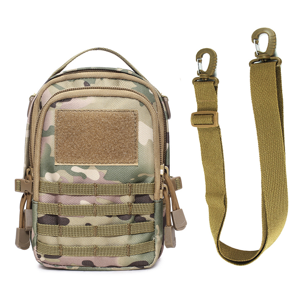 Running Gear Essentials - EDC ยุทธวิธีเอว Pack Modular MOLLE Crossbody