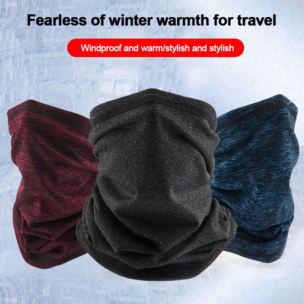 ผ้าคลุมศีรษะกันลม ผ้าพันคอกำมะ - Head Gear Running บทวิจารณ์และราคา