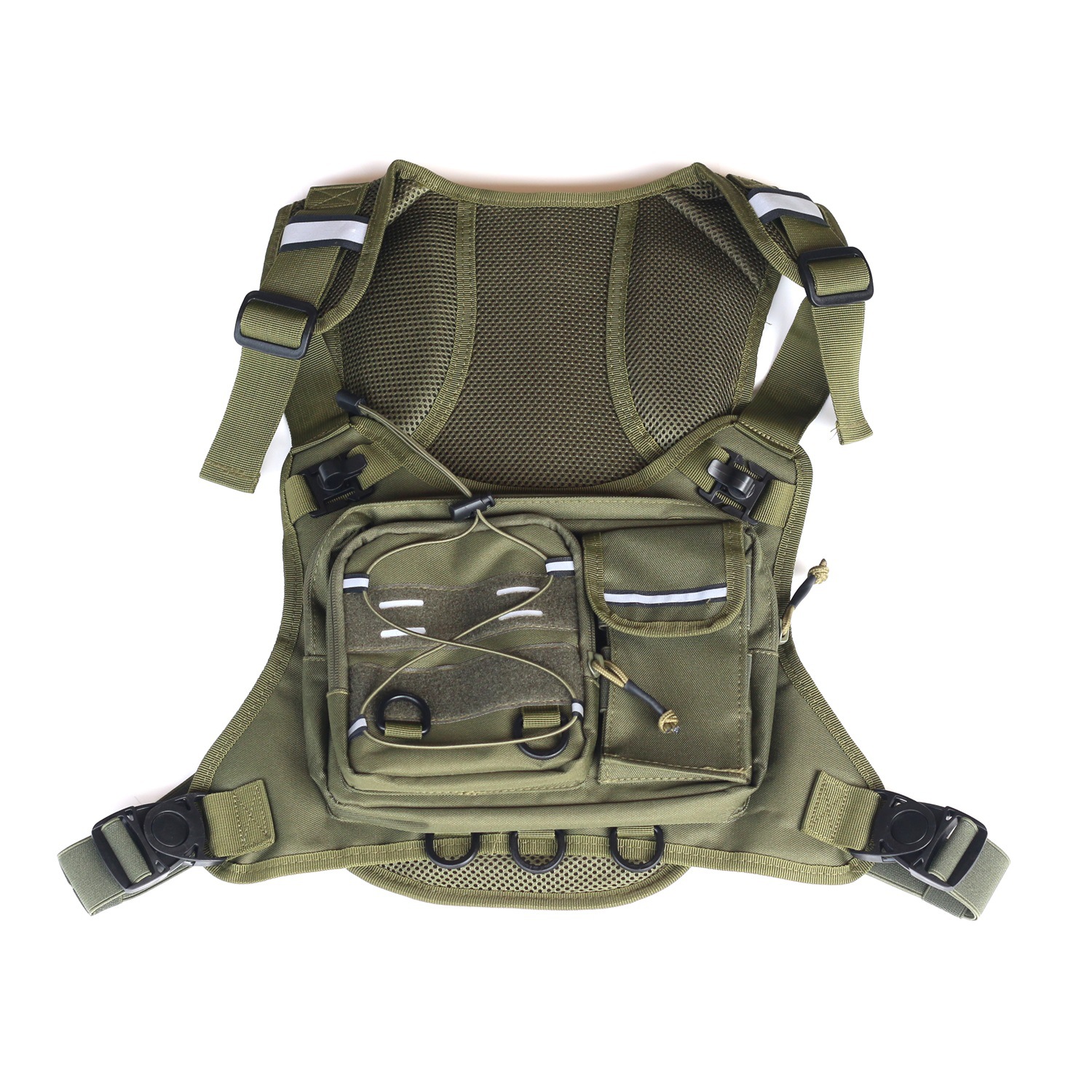 กระเป๋าคาดอกแบบยุทธวิธี น้ำหนั - Running Gear Bag For Men บทวิจารณ์และราคา