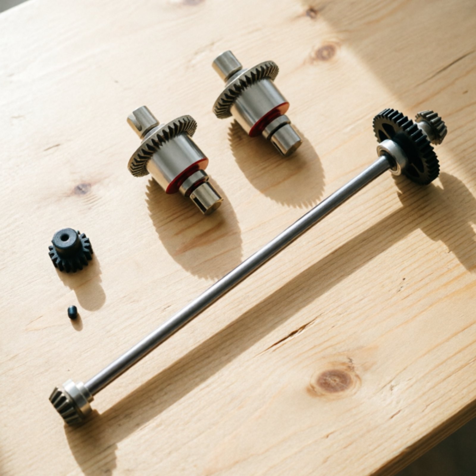 ชุดเกียร์รถ RC ติดตั้งง่าย ชุด - Running Gear Box บทวิจารณ์และราคา