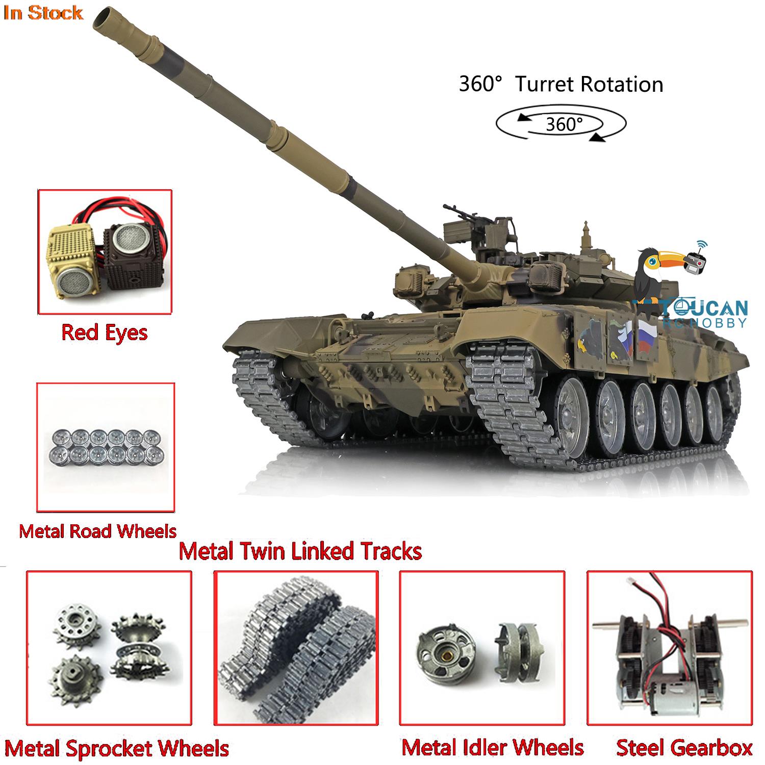 รถถังบังคับวิทยุ HENG LONG 1/1 - Running Gear Box บทวิจารณ์และราคา
