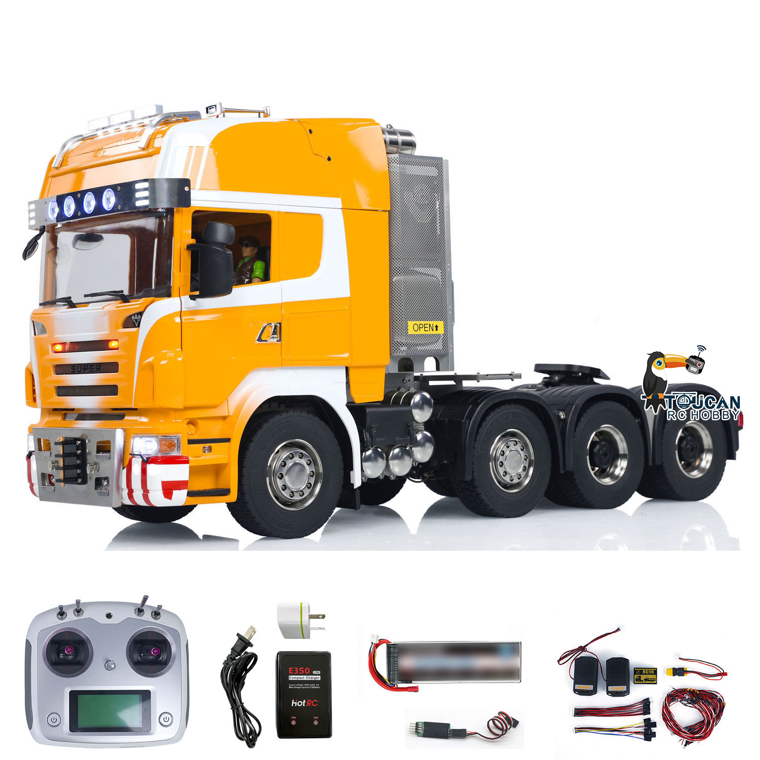 ของเล่น 1/14 8x8 R620 RC รถบรร - Running Gear Box บทวิจารณ์และราคา