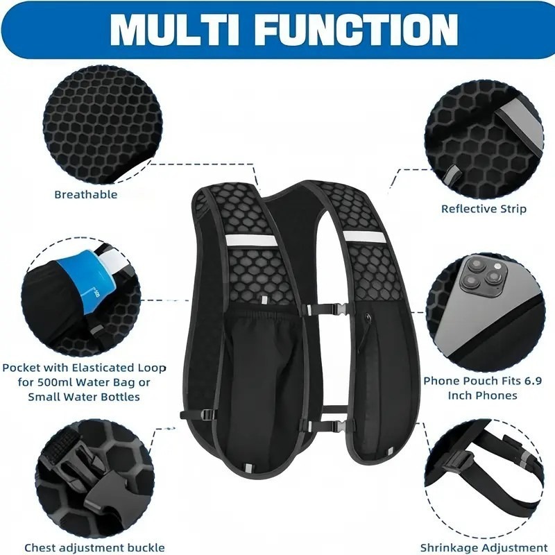 เสื้อกั๊กสำหรับวิ่งแบบเบาพิเศษ - New Gear Running บทวิจารณ์และราคา