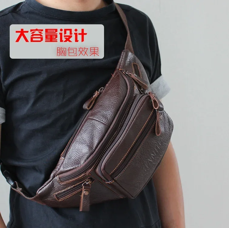 ของแท้ Cowhide หนังเอวกระเป๋าผ - Running Gear Holder บทวิจารณ์และราคา
