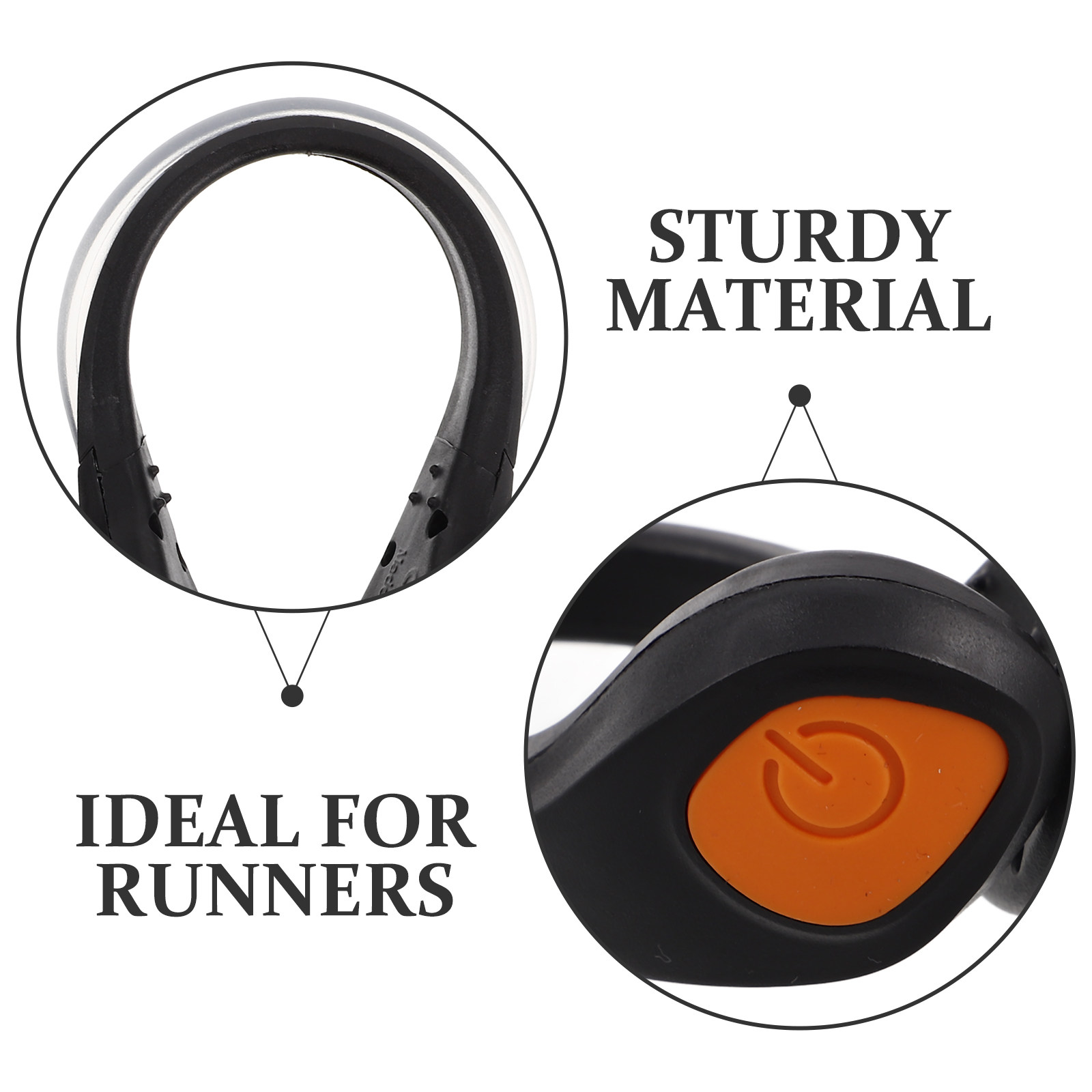 ไฟ LED ติดรองเท้า 2 ชิ้น อุปกร - Runners Gear บทวิจารณ์และราคา