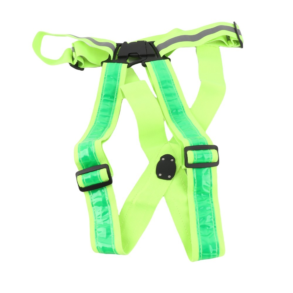 เสื้อกั๊กนิรภัย LED โพลีเอสเตอ - New Gear Running บทวิจารณ์และราคา