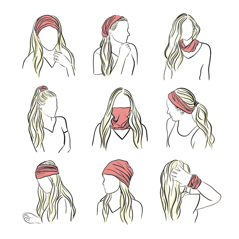 สีม่วง Balaclava ผู้หญิงวิ่งแค - Head Gear Running บทวิจารณ์และราคา