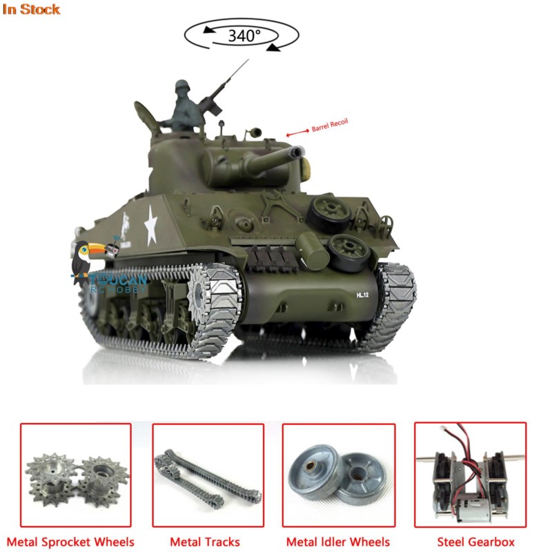 รถถังบังคับวิทยุ HENG LONG 7.0 - Running Gear Box บทวิจารณ์และราคา