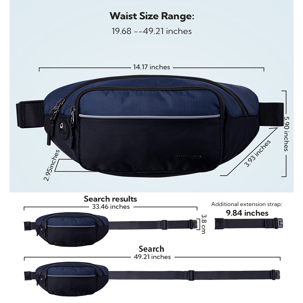 WATERFLY Fanny Pack เอวกระเป๋า - Running Gear Holder บทวิจารณ์และราคา