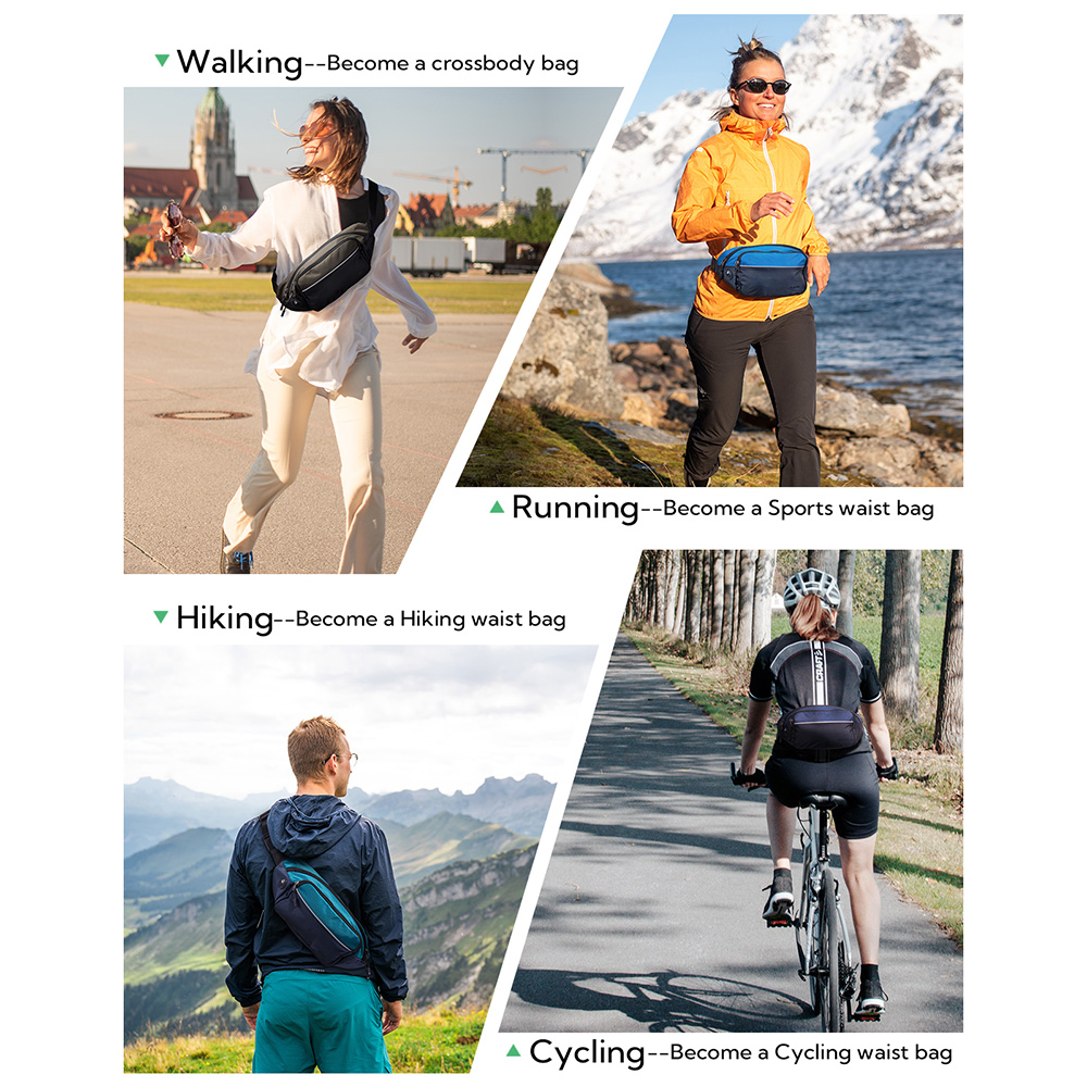 WATERFLY Fanny Pack เอวกระเป๋า - Running Gear Holder บทวิจารณ์และราคา