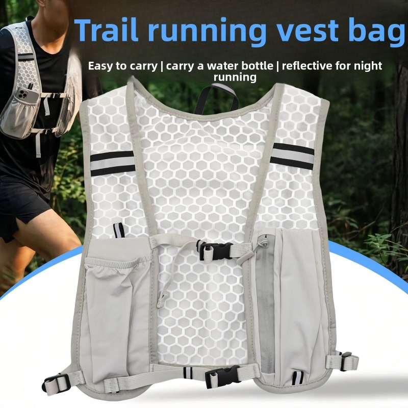 เสื้อกั๊กวิ่งสะท้อนแสงน้ำหนักเ - New Gear Running บทวิจารณ์และราคา